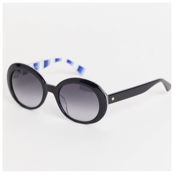 Kate Spade Cindra chunky round lens sunglasses - Picture 3 of 7